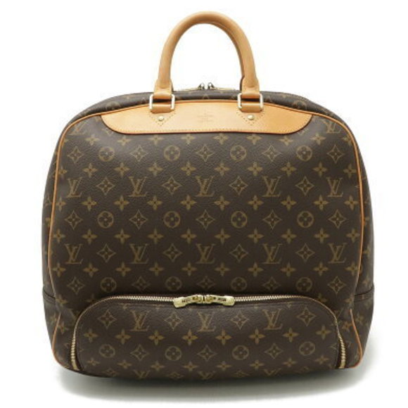 Louis Vuitton Monogram Evasion Boston Bag Handbag Travel Sports - Picture 1 of 6